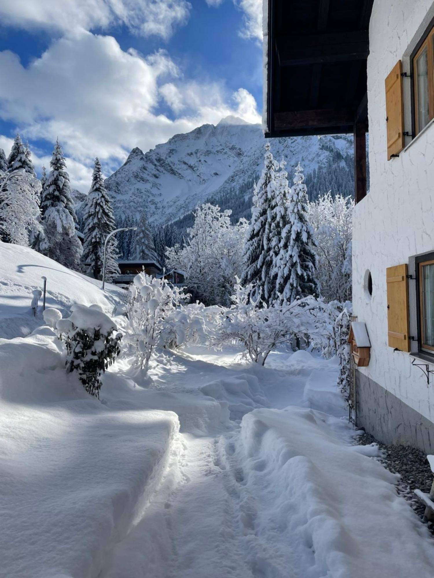 Gaestehaus Tannegg Mittelberg Exterior foto