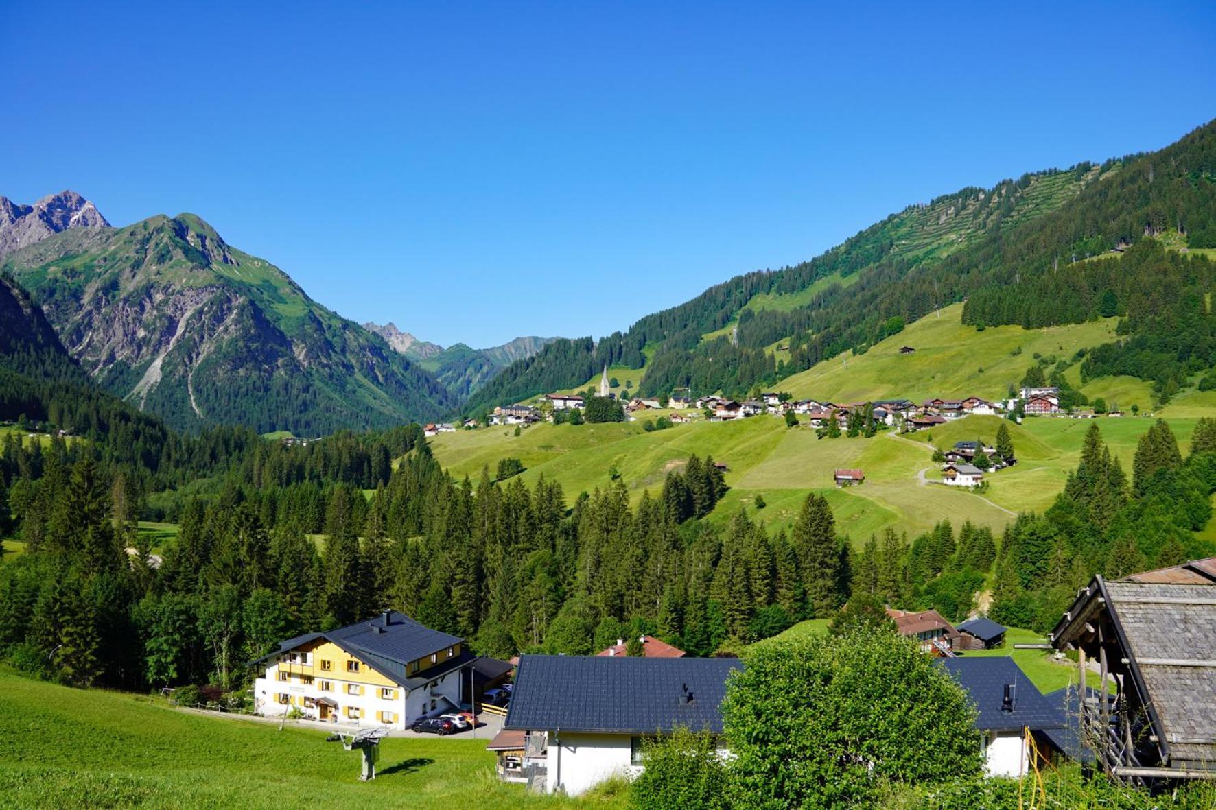 Gaestehaus Tannegg Mittelberg Exterior foto
